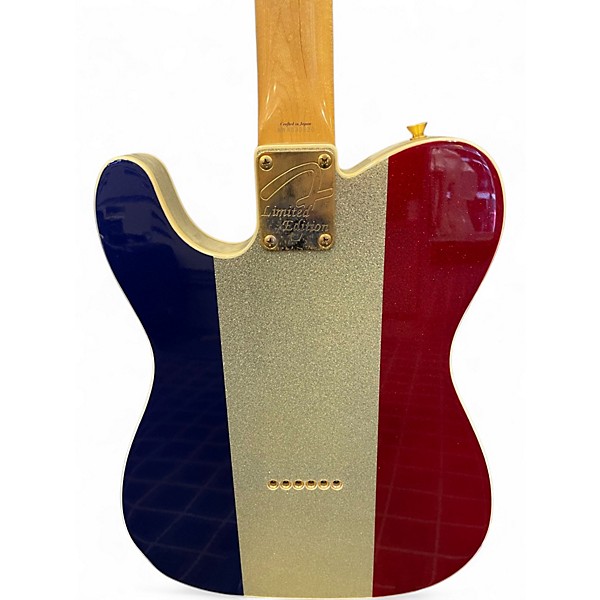 Used Fender buck owens Red White and Blue Solid Body Electric Guitar