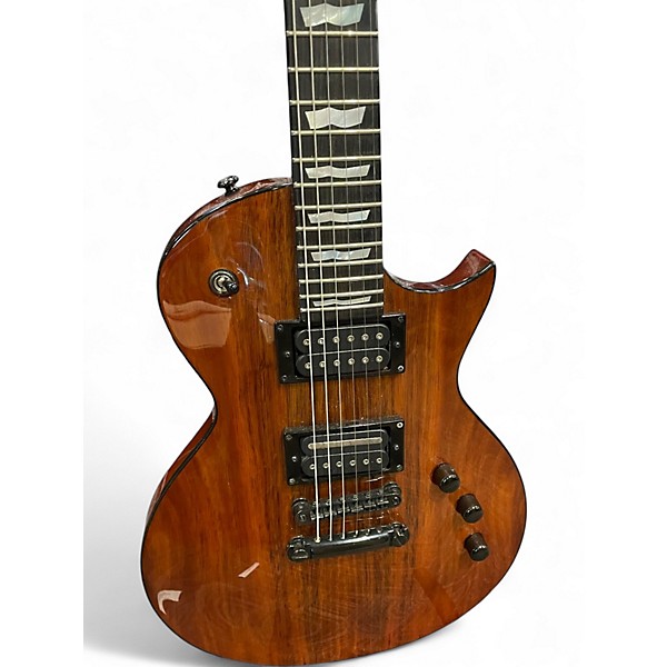 Used ESP EC1000 Deluxe Koa Solid Body Electric Guitar
