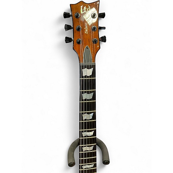 Used ESP EC1000 Deluxe Koa Solid Body Electric Guitar