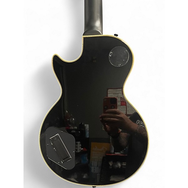 Used Epiphone Prophecy Les Paul Custom Plus Trans Black Solid Body Electric Guitar