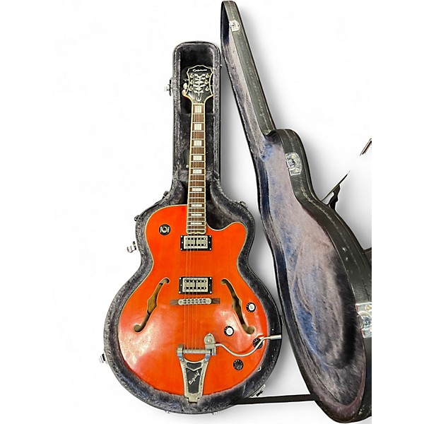 Used Epiphone Emperor Swingster Sunrise Orange Hollow Body Electric Guitar