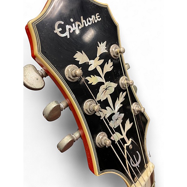 Used Epiphone Emperor Swingster Sunrise Orange Hollow Body Electric Guitar