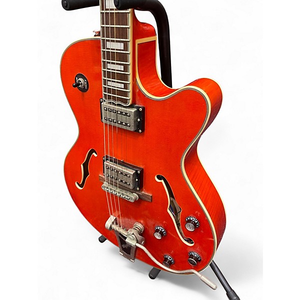 Used Epiphone Emperor Swingster Sunrise Orange Hollow Body Electric Guitar