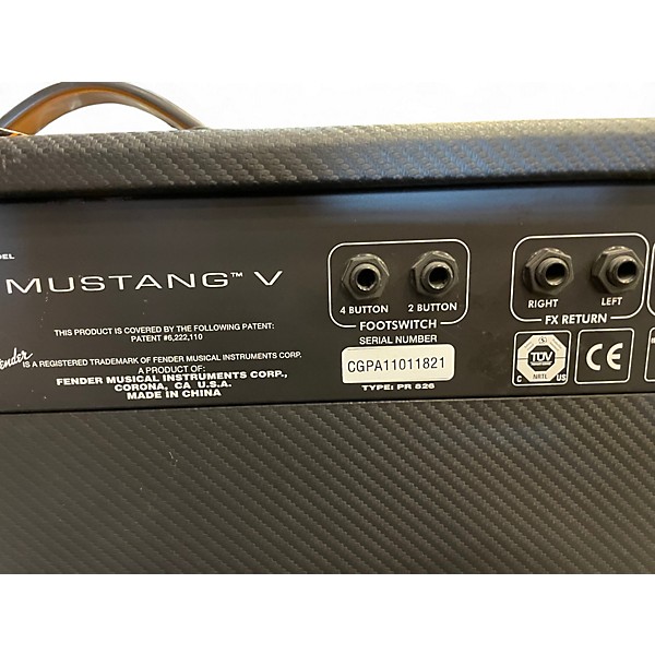 Used Fender Mustang V 150W Solid State Guitar Amp Head