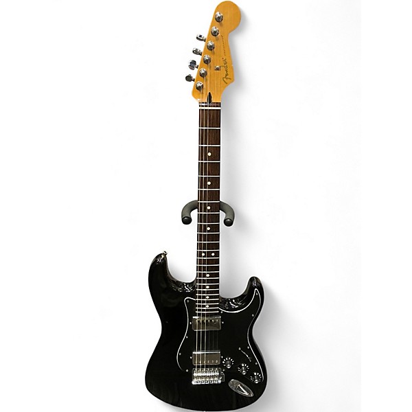 Used Fender Blacktop Stratocaster HH Black Solid Body Electric Guitar
