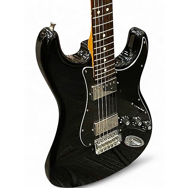 Used Fender Blacktop Stratocaster HH Black Solid Body Electric Guitar