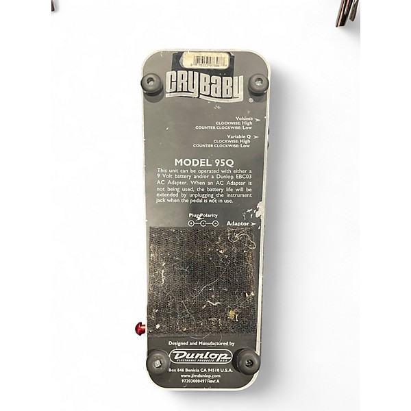 Used Dunlop CRYBABY 95Q Effect Pedal