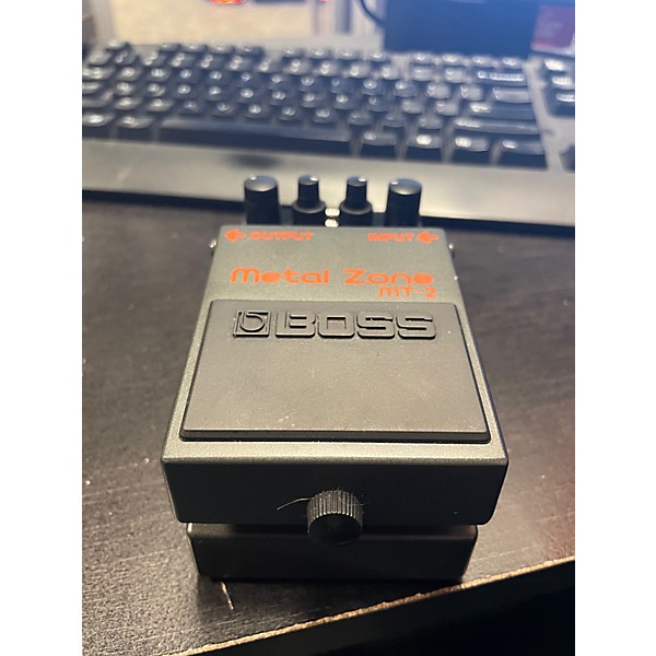 Used BOSS MT2 Metal Zone Distortion Effect Pedal