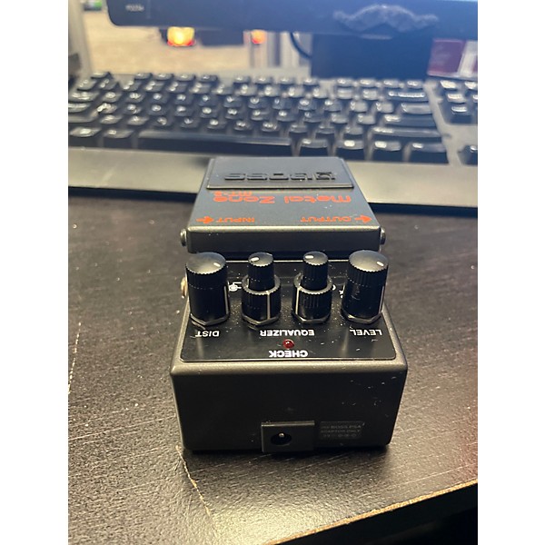 Used BOSS MT2 Metal Zone Distortion Effect Pedal