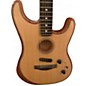 Used Fender American Acoustasonic Stratocaster Natural Acoustic Electric Guitar