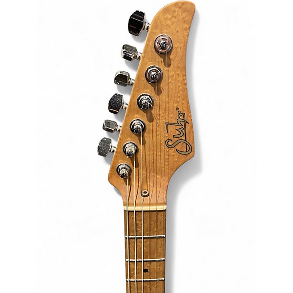 Used Suhr CLASSIC S CUSTOM TRANS BLUE DENIM Solid Body Electric Guitar