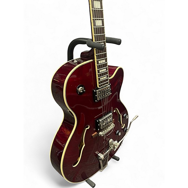 Used Epiphone Swingster Burgundy Hollow Body Electric Guitar