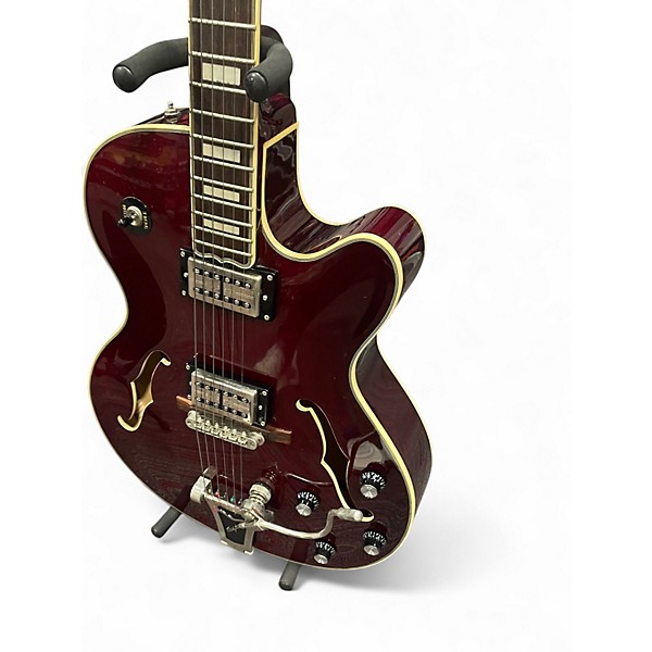 Used Epiphone Swingster Burgundy Hollow Body Electric Guitar