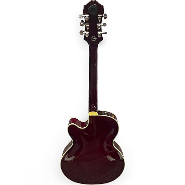 Used Epiphone Swingster Burgundy Hollow Body Electric Guitar
