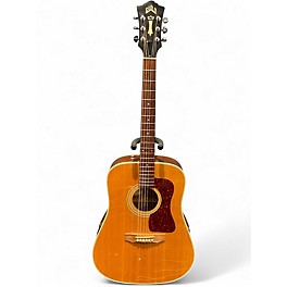 Used Guild D40 Natural Acoustic Electric Guitar