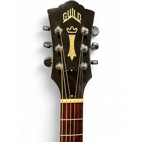 Used Guild D40 Natural Acoustic Electric Guitar