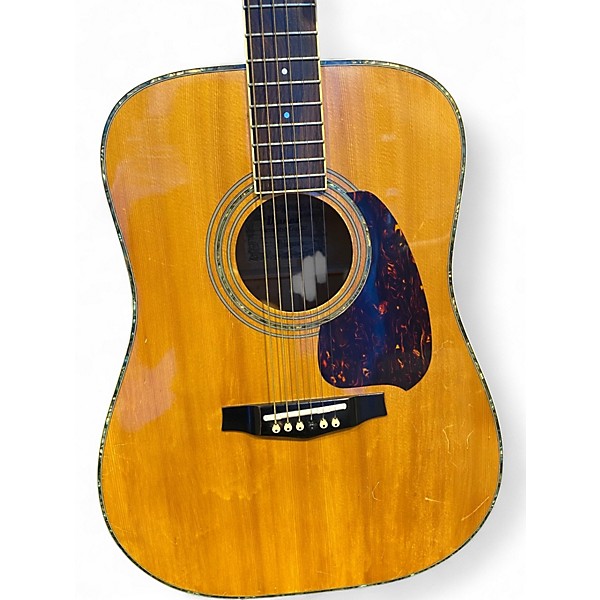 Vintage 1981 Ibanez M3  Natural Acoustic Guitar