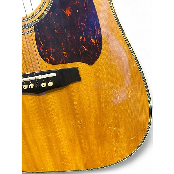 Vintage 1981 Ibanez M3  Natural Acoustic Guitar