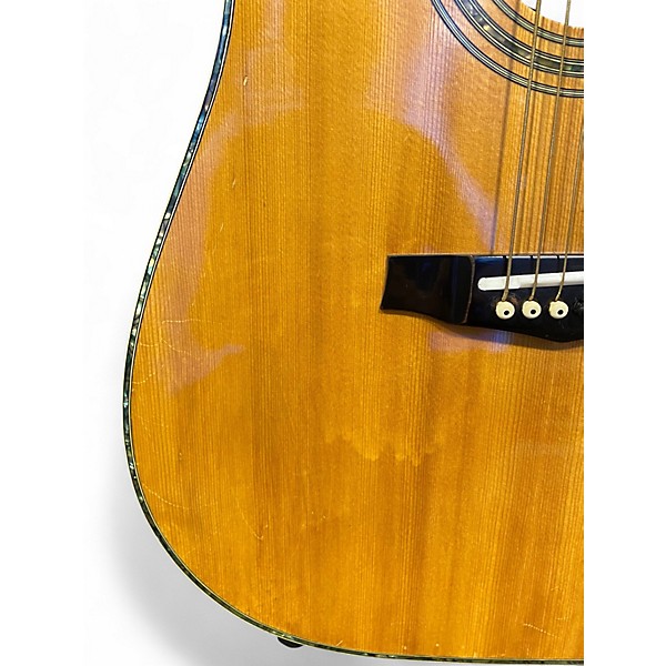 Vintage 1981 Ibanez M3  Natural Acoustic Guitar