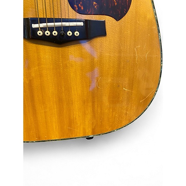 Vintage 1981 Ibanez M3  Natural Acoustic Guitar