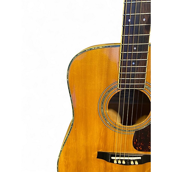 Vintage 1981 Ibanez M3  Natural Acoustic Guitar
