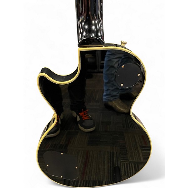 Used Epiphone Les Paul Custom Pro BLACK Solid Body Electric Guitar