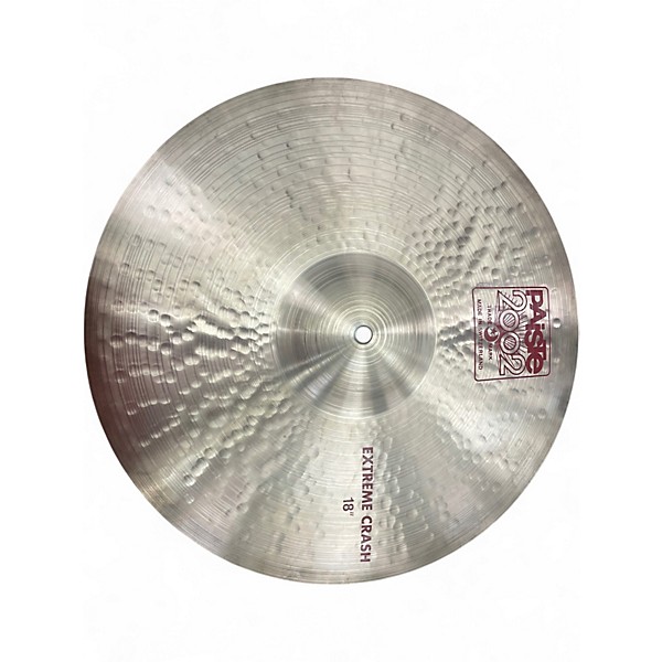 Used Paiste 18in 2002 EXTREME CRASH Cymbal
