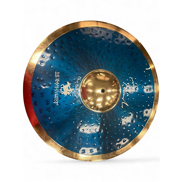 Used Paiste 22in STUART COPELAND SIGNATURE BLUE BELL Cymbal