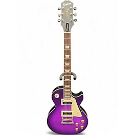 Used Epiphone Les Paul Classic Worn Purple Solid Body Electric Guitar