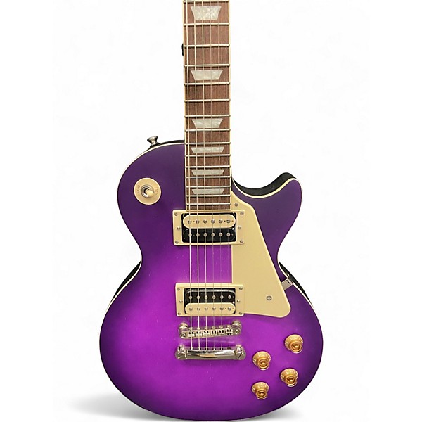 Used Epiphone Les Paul Classic Worn Purple Solid Body Electric Guitar