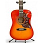Used Epiphone Hummingbird Pro Cherry Sunburst Acoustic Electric Guitar