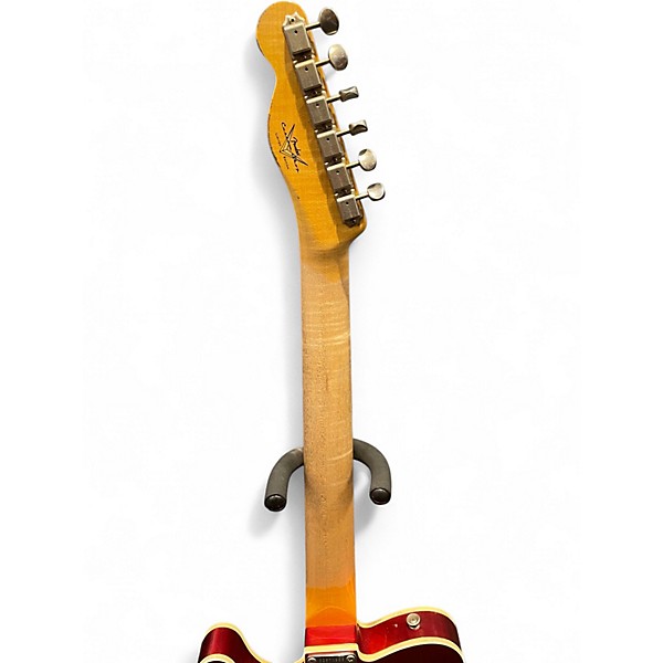 Used Fender LTD 60's Custom Shop Telecaster Heavy Relic Candy Apple Red Solid Body Electric Guitar