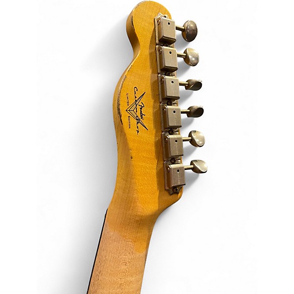 Used Fender LTD 60's Custom Shop Telecaster Heavy Relic Candy Apple Red Solid Body Electric Guitar