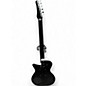 Used Danelectro Baritone Black Hollow Body Electric Guitar