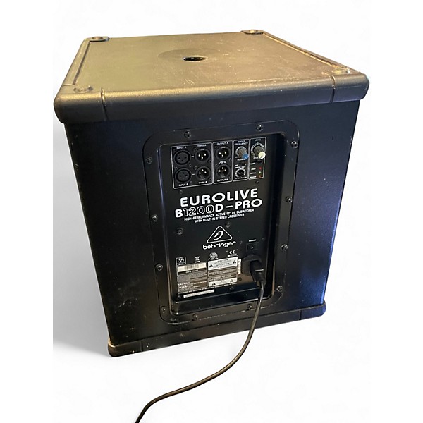 Used Behringer Eurolive B1200D Pro Powered Subwoofer