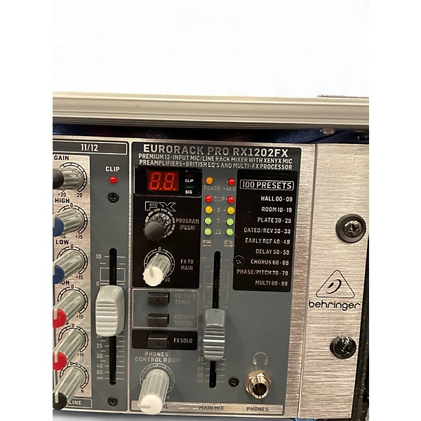 Used Behringer RX1202FX Unpowered Mixer