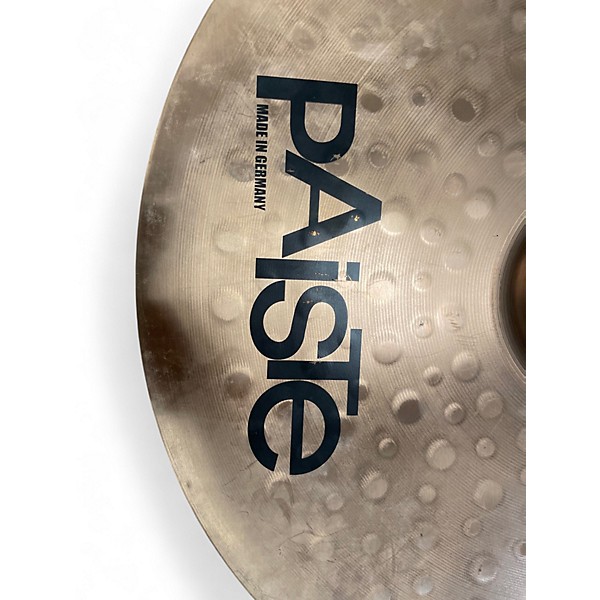 Used Paiste 18in PST5 Crash Ride Cymbal