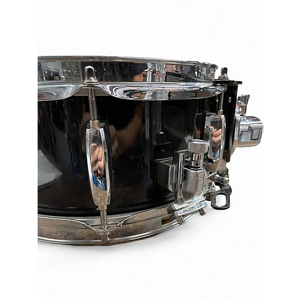 Used Pearl 5X10 Firecracker Snare Black Drum