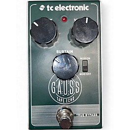 Used TC Electronic Gauss Echo Effect Pedal