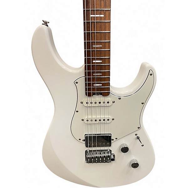 Used Yamaha PACS +12 Pacifica Standard Plus HSS White Solid Body Electric Guitar