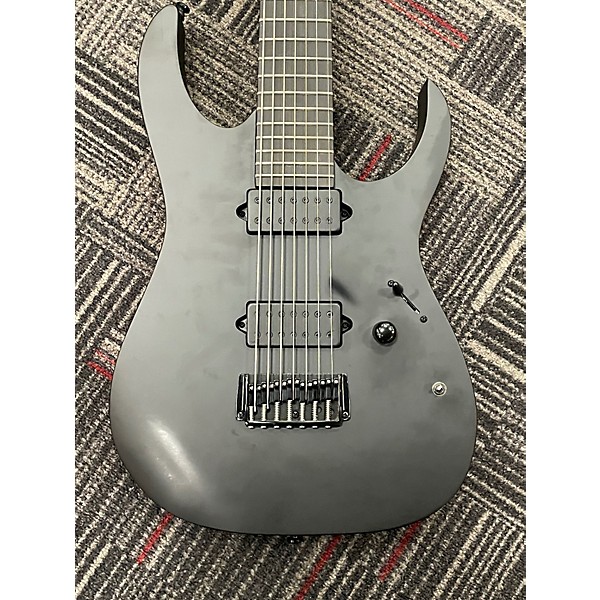 Used Ibanez RGIXL7 Black Solid Body Electric Guitar