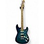 Used 2022 Fender PLAYER II STRATOCASTER Blue Solid Body Electric Guitar thumbnail