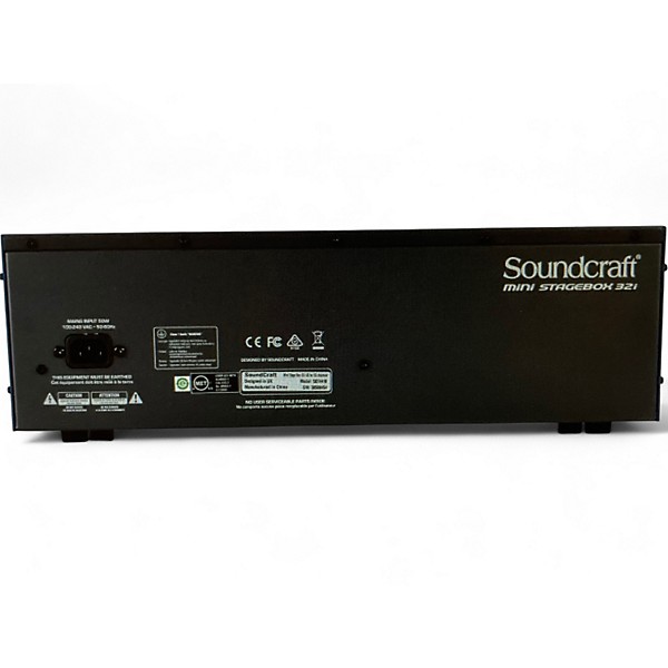 Used Soundcraft MINI STAGE 32I Digital Mixer