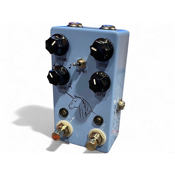 Used JHS Pedals Unicorn Uni-Vibe Photocell Modulator with Tap Tempo Effect Pedal