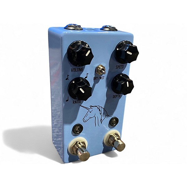 Used JHS Pedals Unicorn Uni-Vibe Photocell Modulator with Tap Tempo Effect Pedal