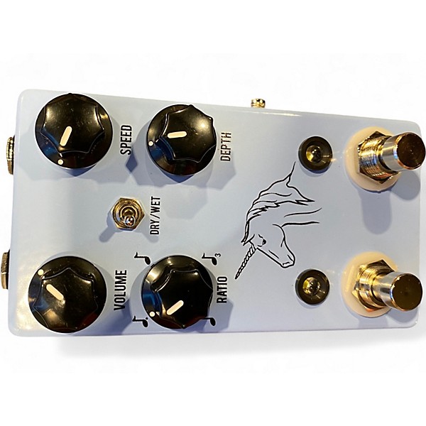 Used JHS Pedals Unicorn Uni-Vibe Photocell Modulator with Tap Tempo Effect Pedal