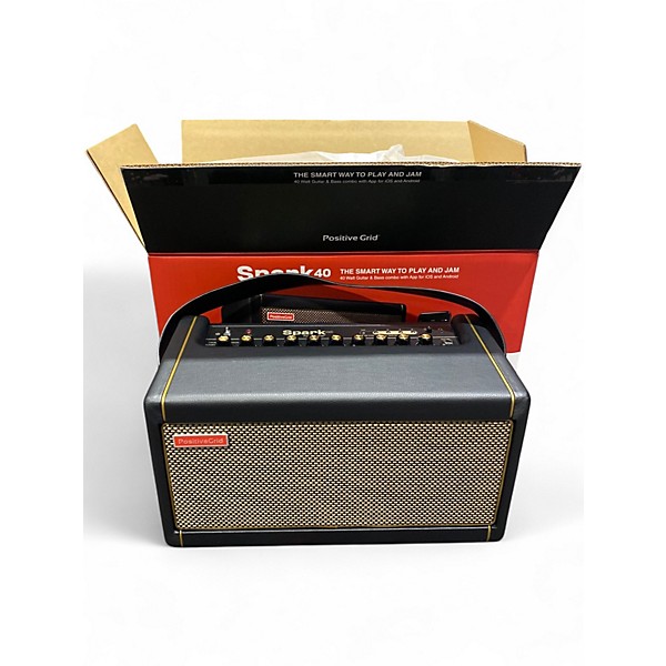 Used Positive Grid spark 40 Guitar Combo Amp