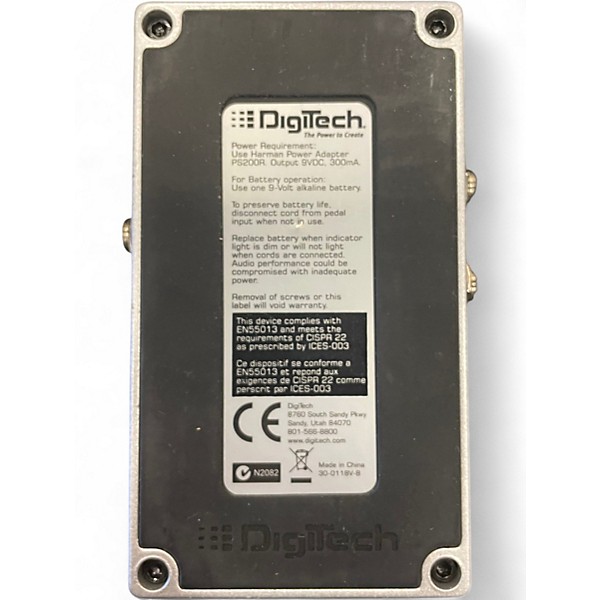 Used DigiTech DigiDelay Effect Pedal