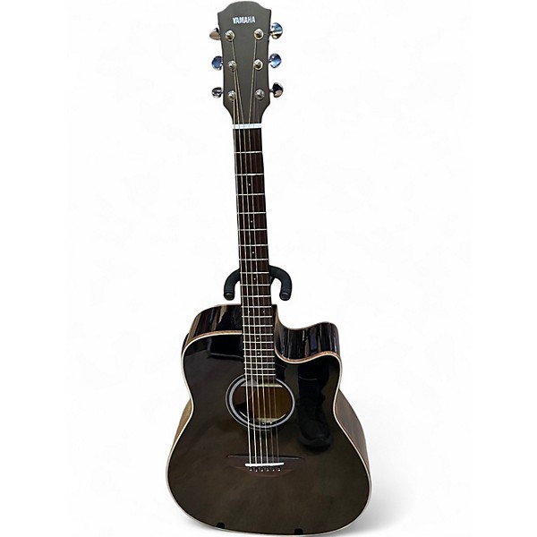Used Yamaha A1M Black Acoustic Electric Guitar
