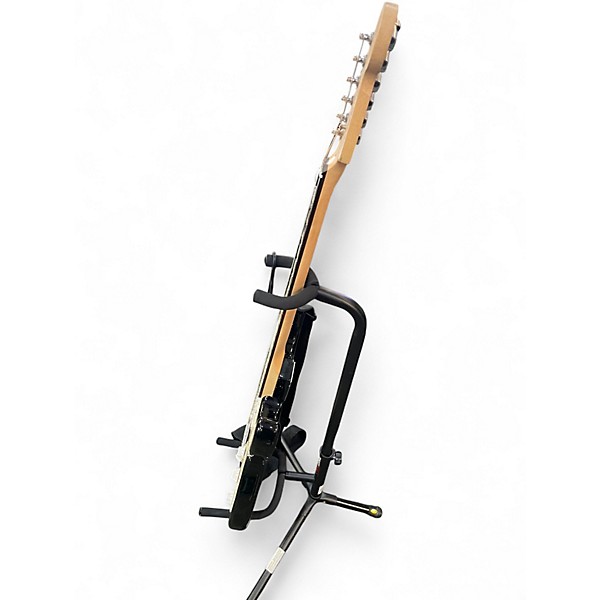 Used Squier Affinity Stratocaster Black Solid Body Electric Guitar